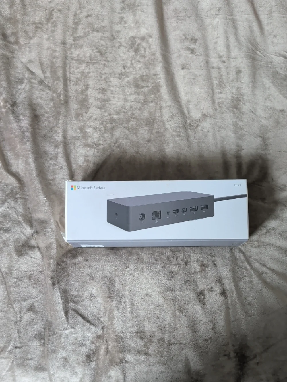 Microsoft Surface Dock in Black and White Packaging
